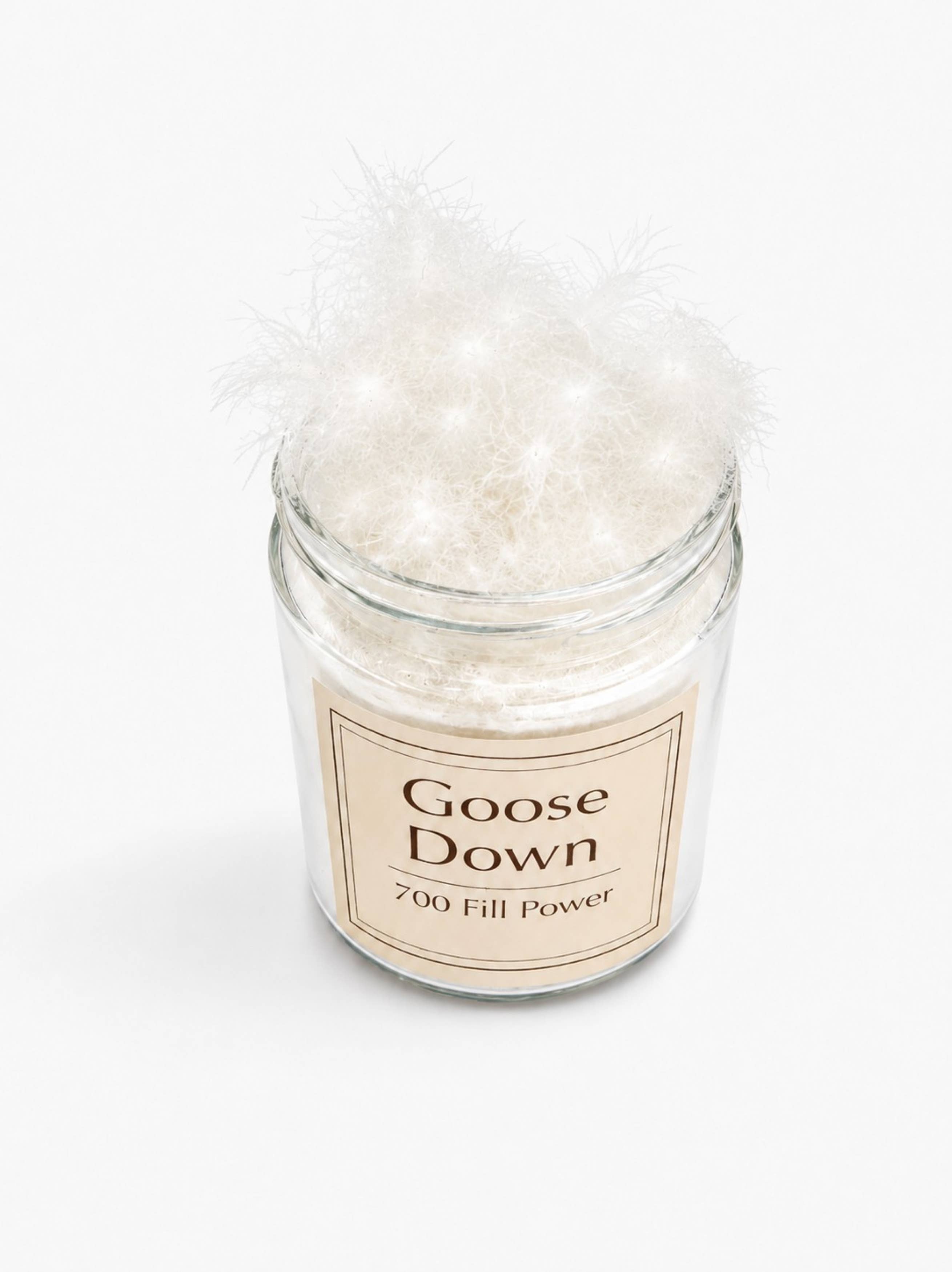 Luxury Goose Down Pillow – Medium Density – Supportive