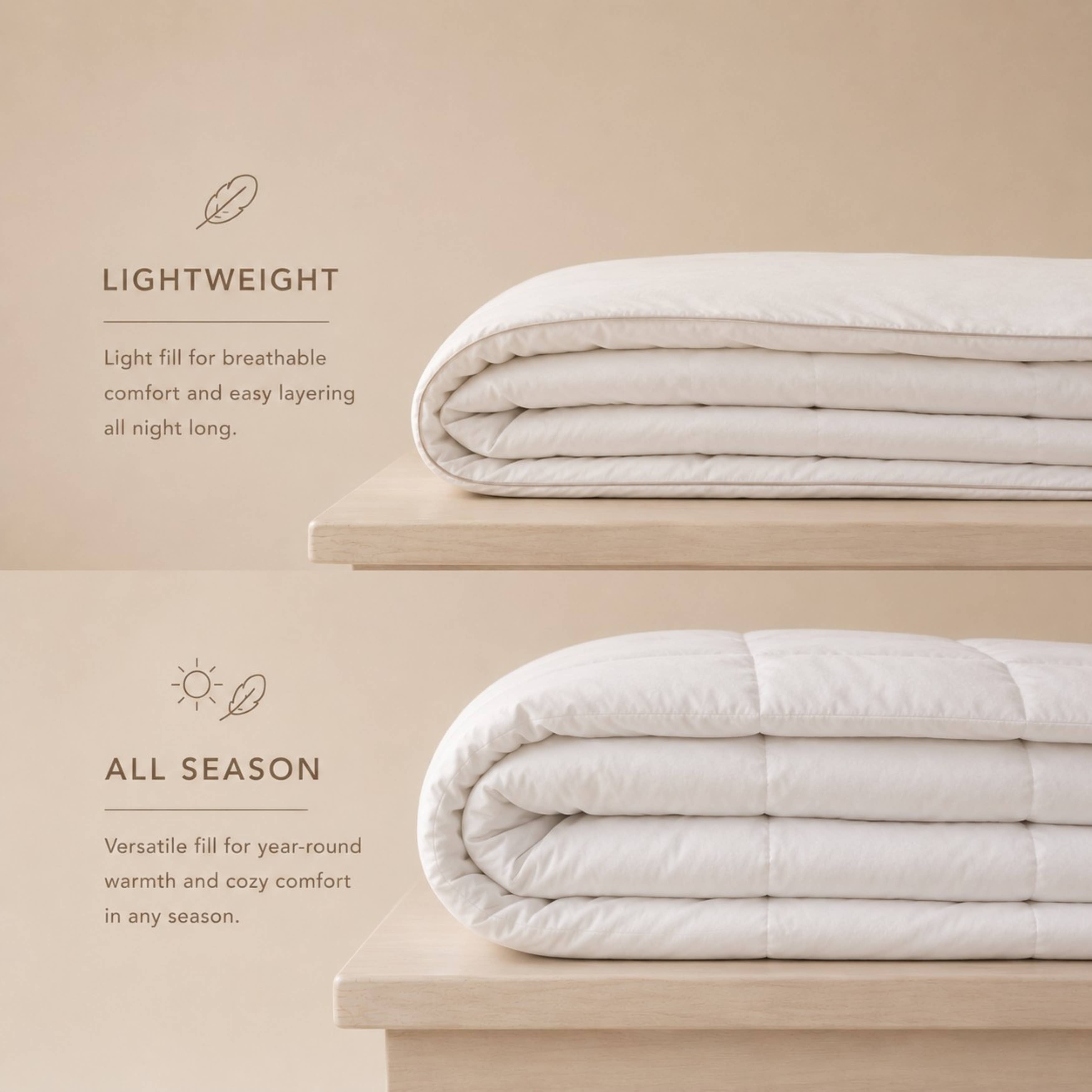 Down Alternative Comforter – All-Season Weight - Breathable