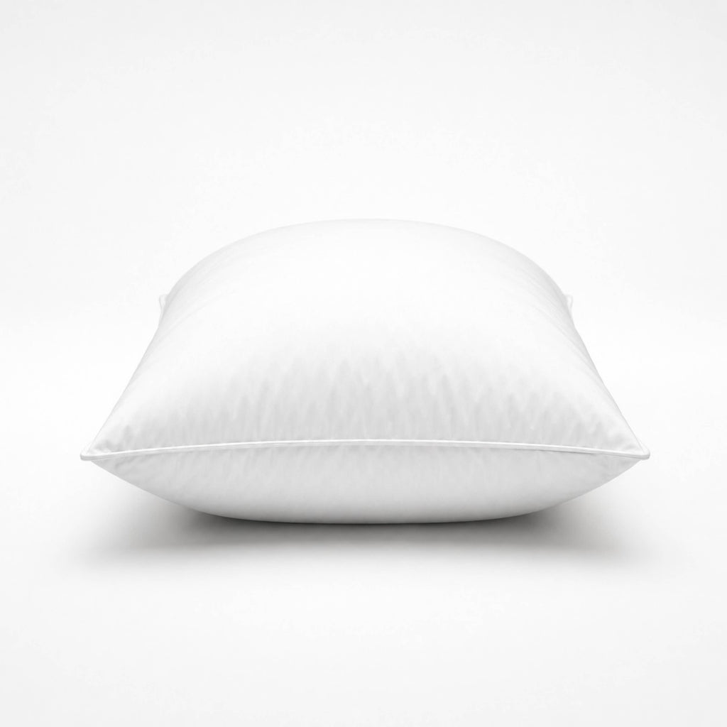 Luxury Goose Down Pillow – Medium Density – Supportive
