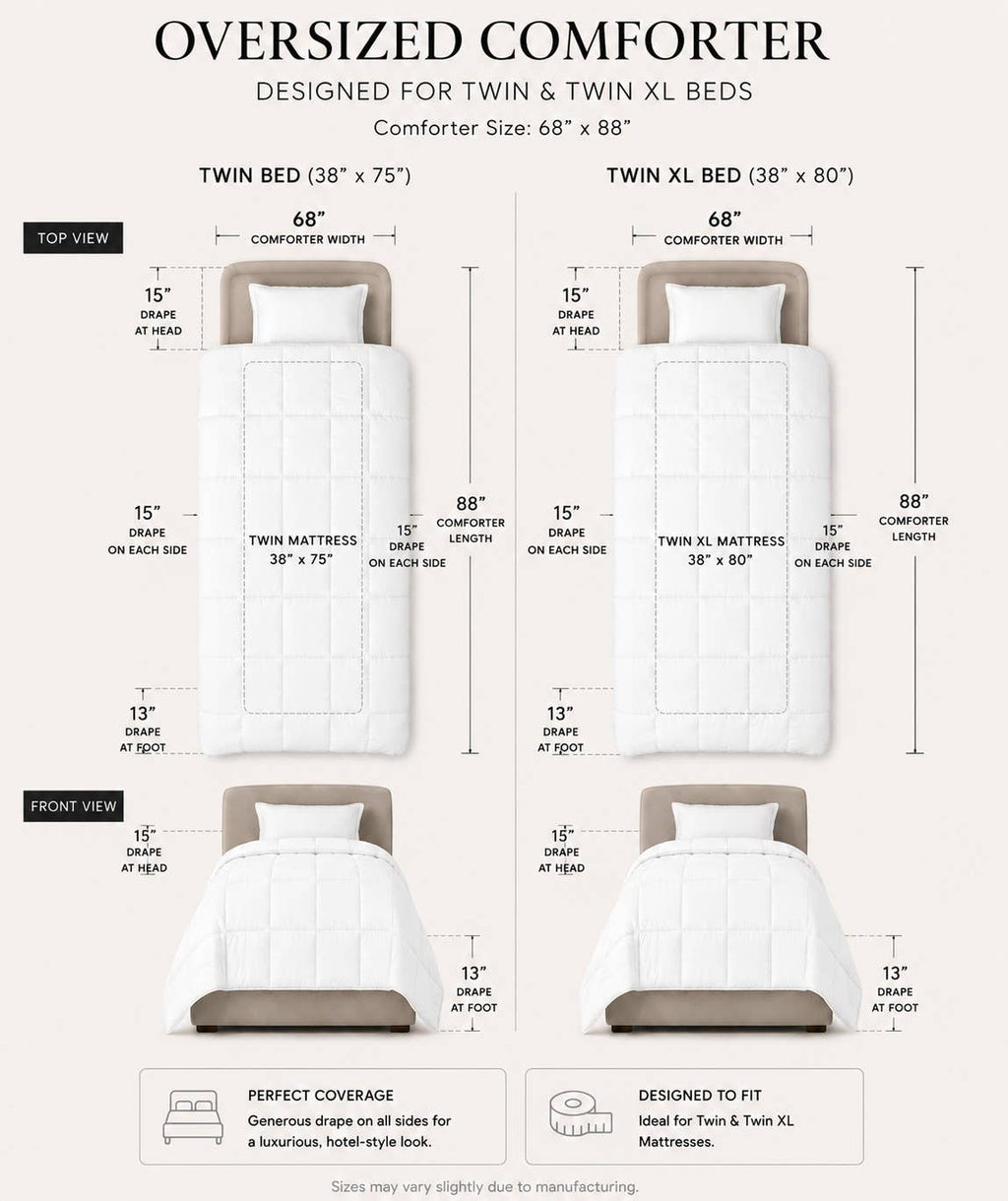 Down Alternative Comforter – All-Season Weight - Breathable