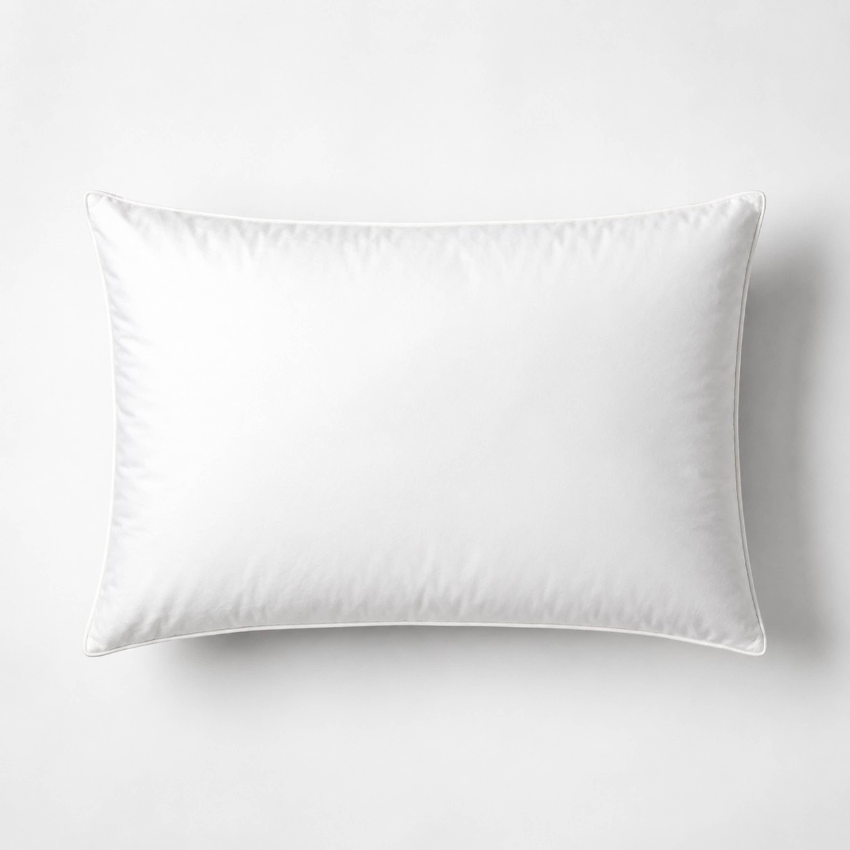 Luxury Goose Down Pillow – Medium Density – Supportive