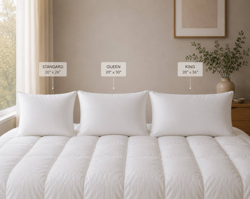 Luxury Down Alternative Pillow – Medium Density