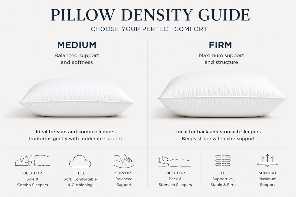 Luxury Down Alternative Pillow – Medium Density