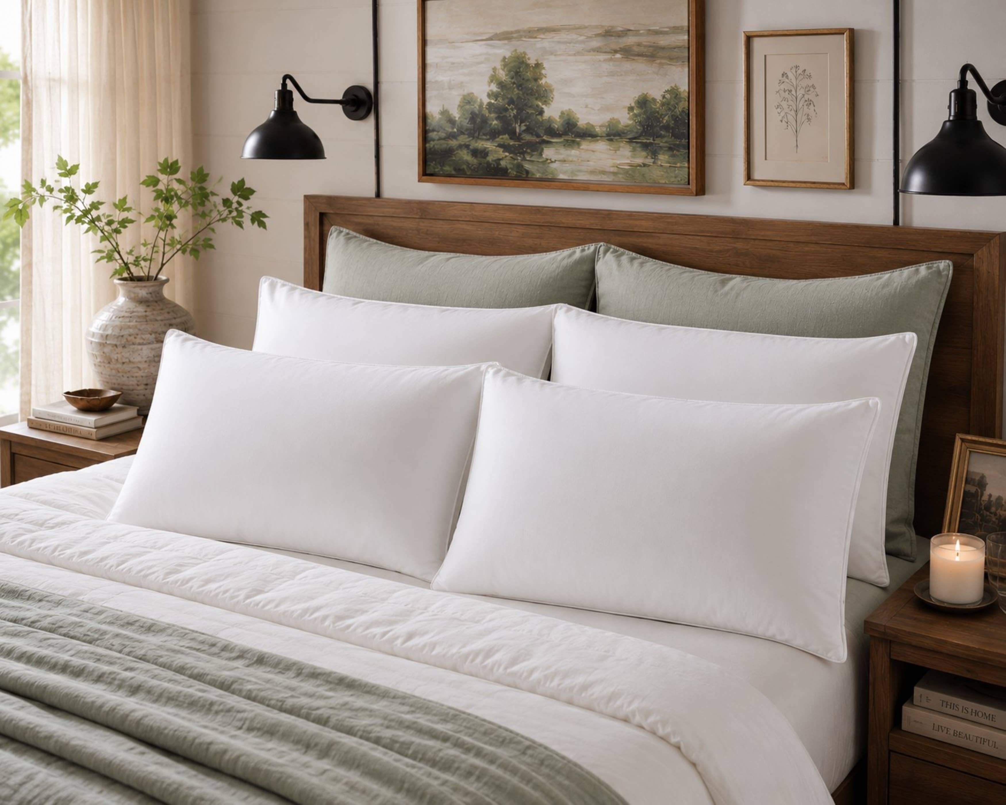 Luxury Down Alternative Pillow – Medium Density