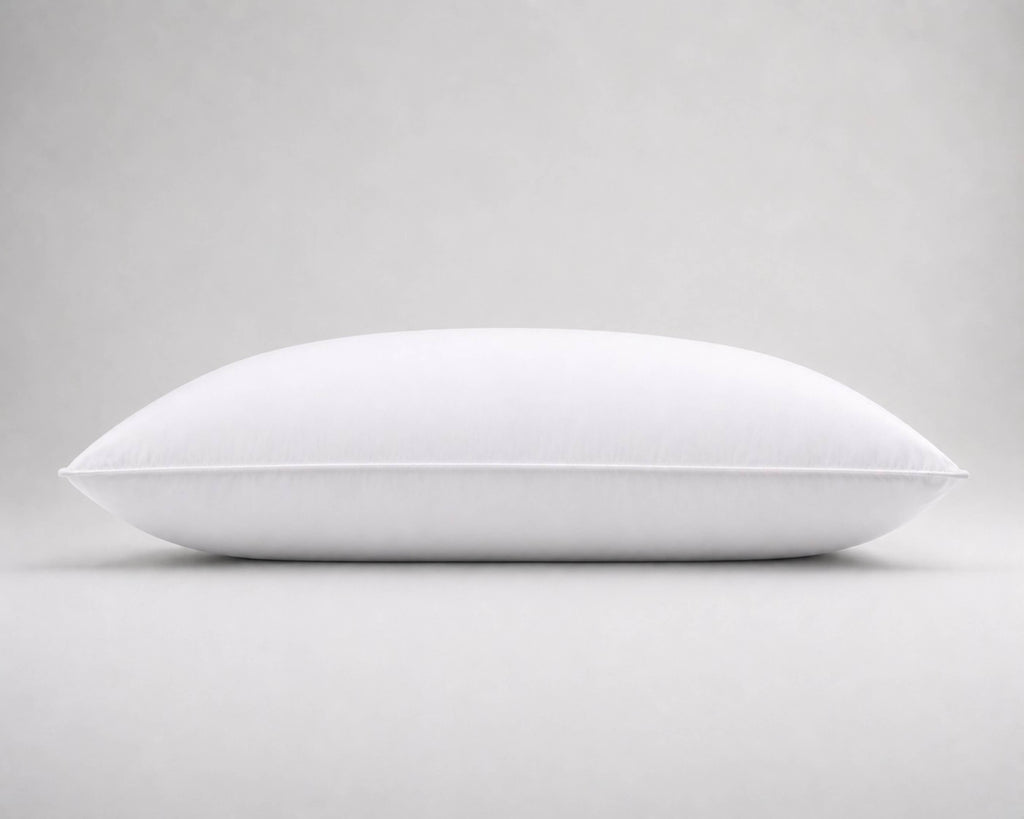 Luxury Goose Down Pillow – Medium Density – Supportive