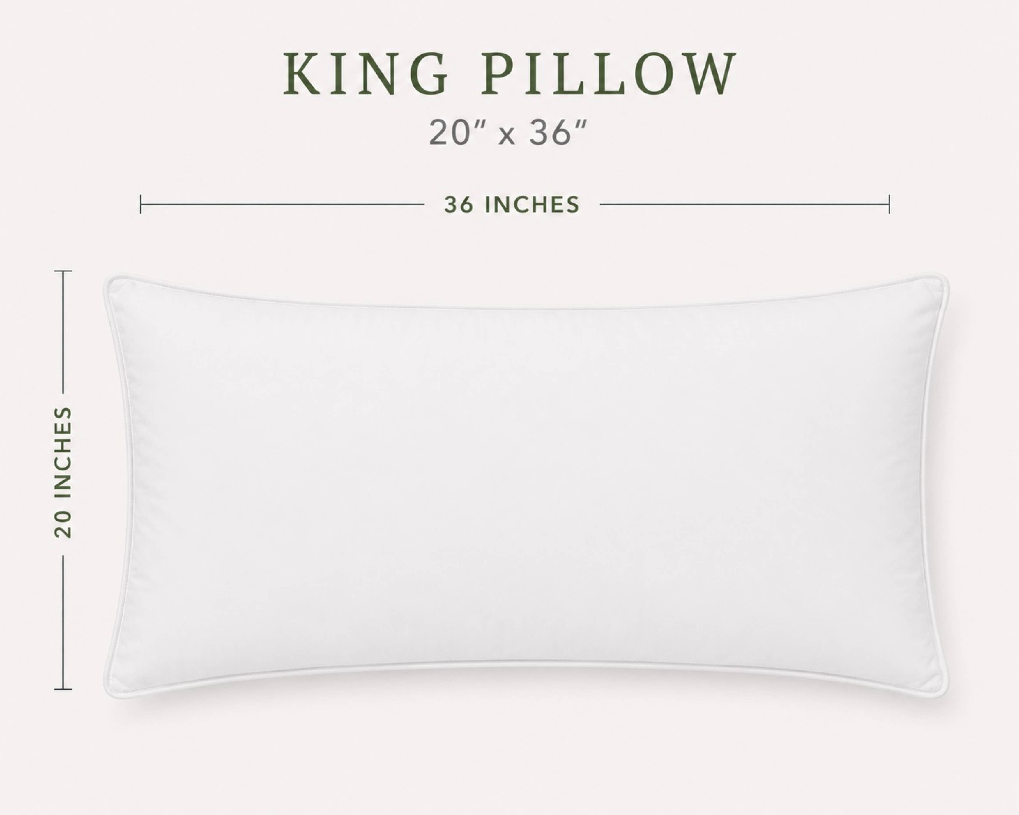 Luxury Down Alternative Pillow – Medium Density